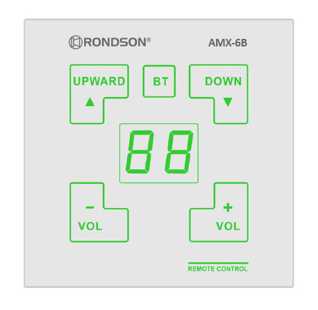 Wall-mounted board for AM-4240D amplifier series