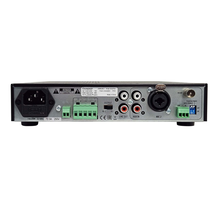 Amplificateur-mélangeur 60W Bluetooth