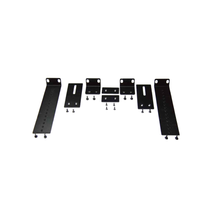 EQ-4000 - Kit d'équerre 1U compatible avec la série d'amplificateurs AMUB-2 - rack 19 "