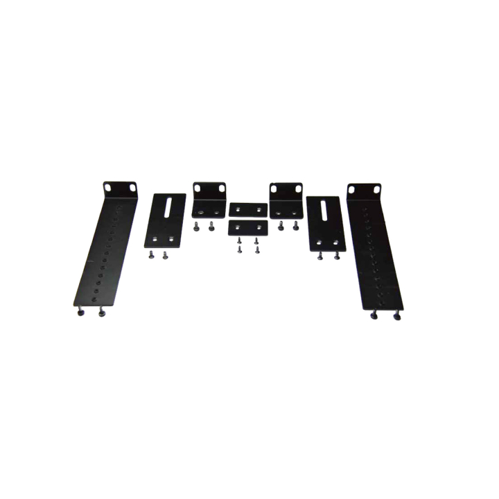EQ-4000 - Kit d'équerre 1U compatible avec la série d'amplificateurs AMUB-2 - rack 19 "