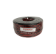 Câble haut parleurs rouge et noir en bobine de 100m en 2 x 2,5 mm