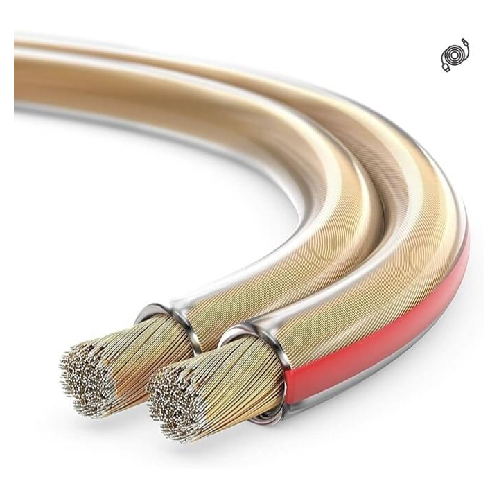 Cables de altavoz, bobina de 100 m