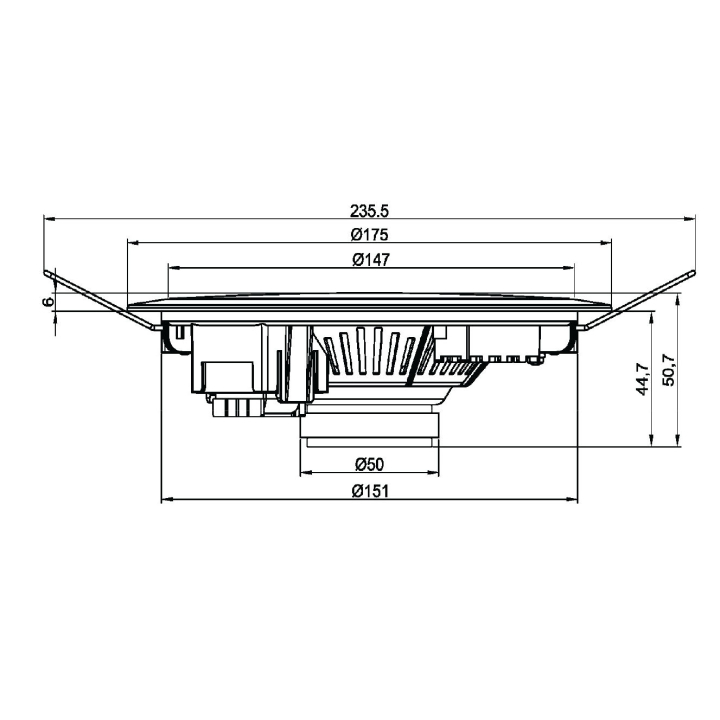 Haut-parleur plafond