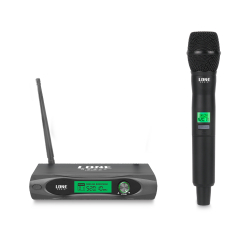 Sistema microfono HF con 1 microfoni a mano