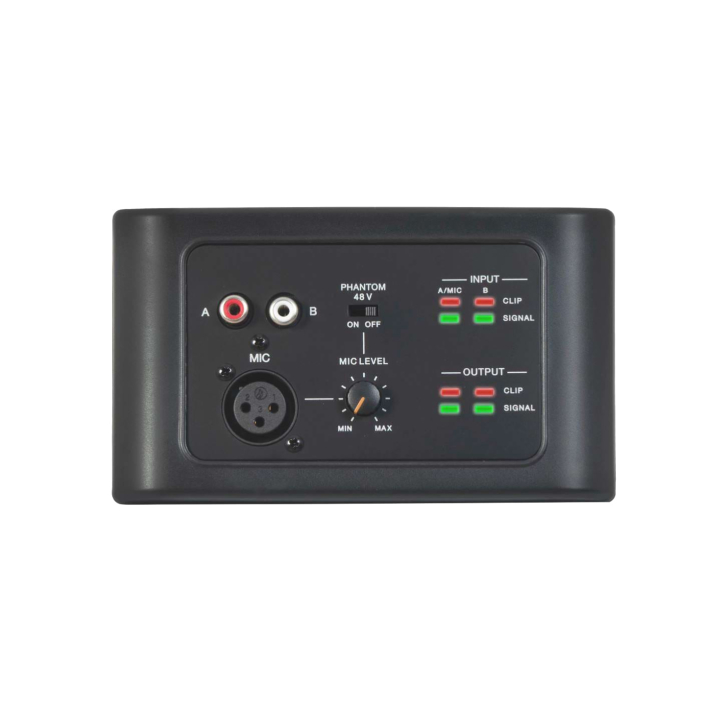 Wall-mounted source and volume selection board (MATRIX)