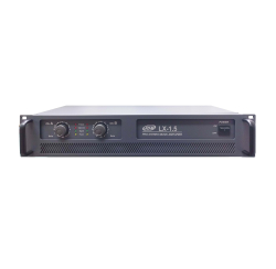 Professional stereo amplifier 2 x 270 W in low impedance 8Ω