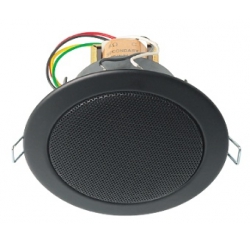 Altoparlante da soffitto 6W nero in 100V