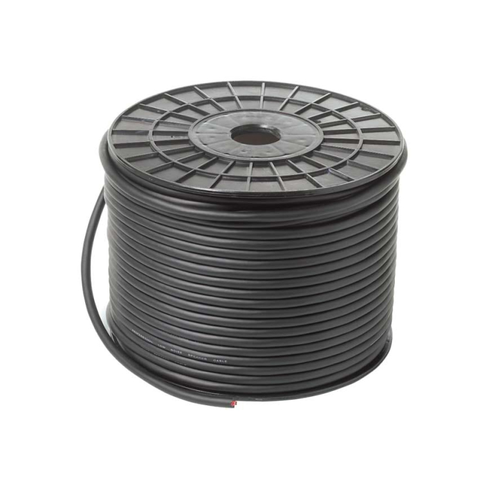 Câble Haut-Parleur 2 x 1.5 mm x 100ml gaine - Bobine