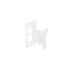 JS-ESTFIXB Support de fixation murale orientable blanc pour JS-EST80 et JS-EST150
