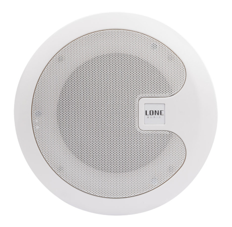 LA-CS80 Paire de Haut-parleurs encastrés 80W EN 8 Ohms - Face avant