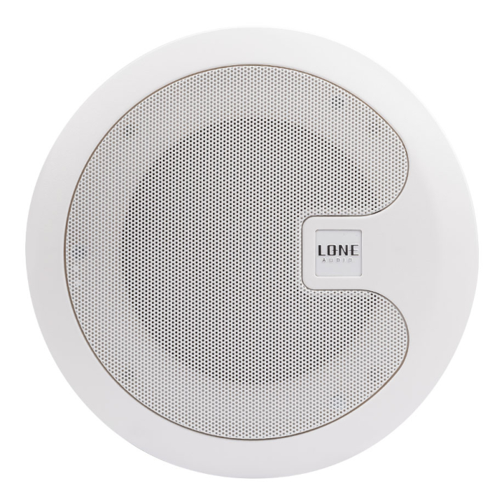 LA-CS80 Paire de Haut-parleurs encastrés 80W EN 8 Ohms - Face avant