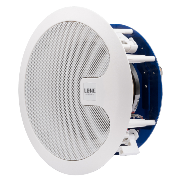 LA-CS80 Paire de Haut-parleurs encastrés 80W EN 8 Ohms - Profil gauche