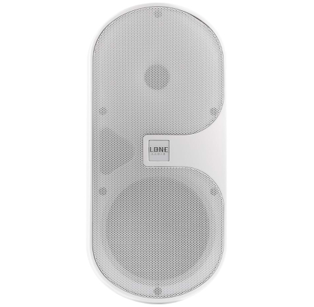 LA-WMS5 Paire d'enceintes murales 2 voies 80W blanche - Face avant