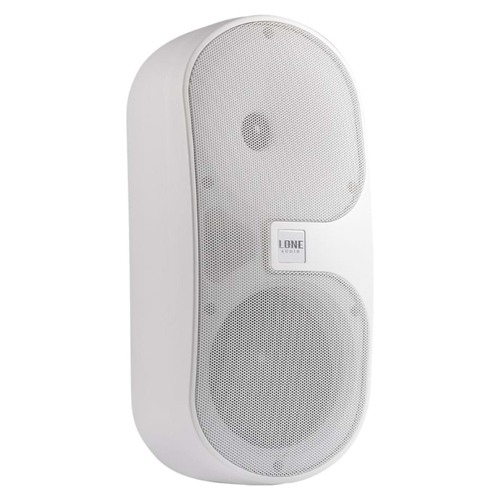 Pair of 2-way 80W wall-mounted speakers