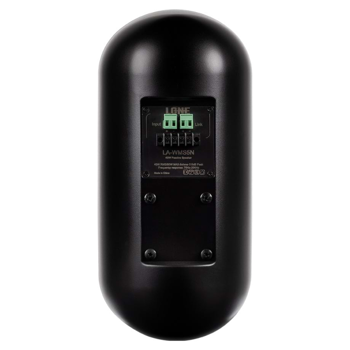Pair of 2-way 80W wall-mounted speakers
