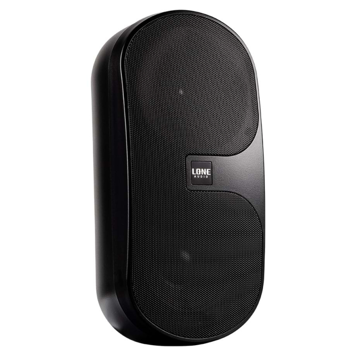 Pair of 2-way 80W wall-mounted speakers