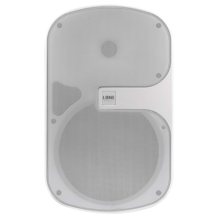 LA-WMS8 - Paire d'enceintes murales 2 voies 120W blanc - Face avant