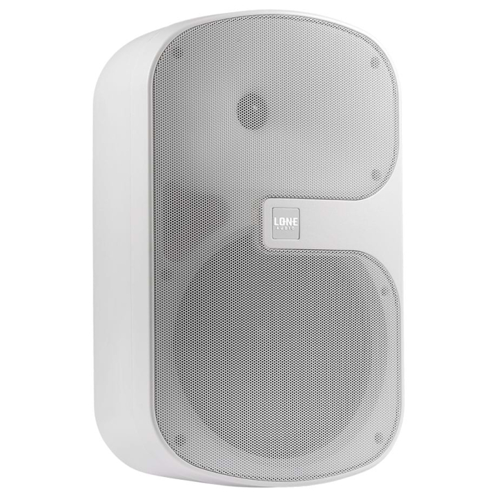 LA-WMS8 - Paire d'enceintes murales 2 voies 120W blanc - Coté 1