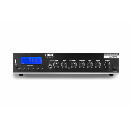 LA-240AMP - Amplificateur Stéréo 2 x 120W - Face avant
