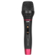 LA-MRED - Microphone à main filaire rouge