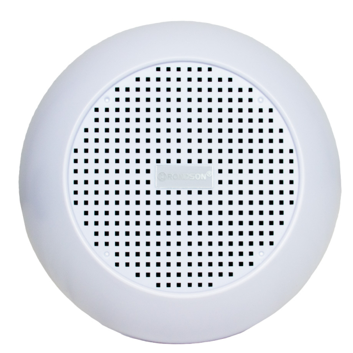 OD-105B Enceintes sphériques suspendues 10W en 100V blanche - Face avant
