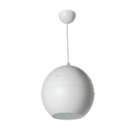 OD-105B Enceintes sphériques suspendues 10W en 100V blanche