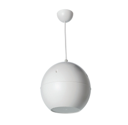 10W spherical suspended speakers at 100V