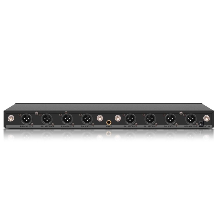 Ensemble récepteur double avec 2 micros à main