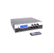 AM-40D Amplificateur mélangeur multimédia 40W en 100V - Face avant + télécommande