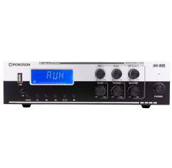 AM-80D Amplificateur mélangeur multimédia 80W en 100V -  Face avant