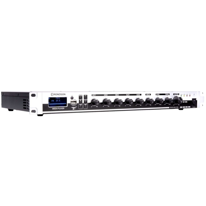 AM-120D - Amplificateur mélangeur multimédia 120W - Face avant coté