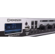 AM-240D Amplificateur mélangeur multimédia 240W en 100V - 19" 1U - Face avant zoom