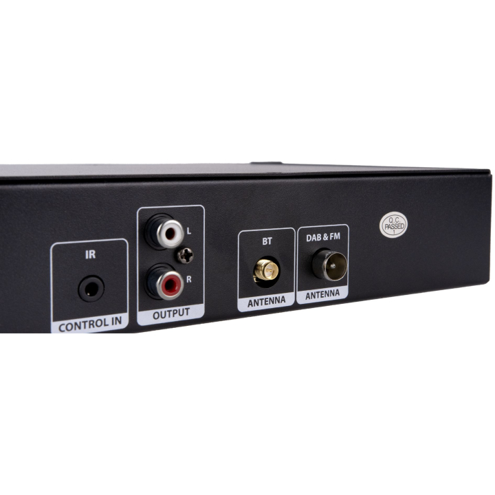 CDTM - Coffret tuner FM avec lecteur CD MP3, USB et SD - Face arrière zoom