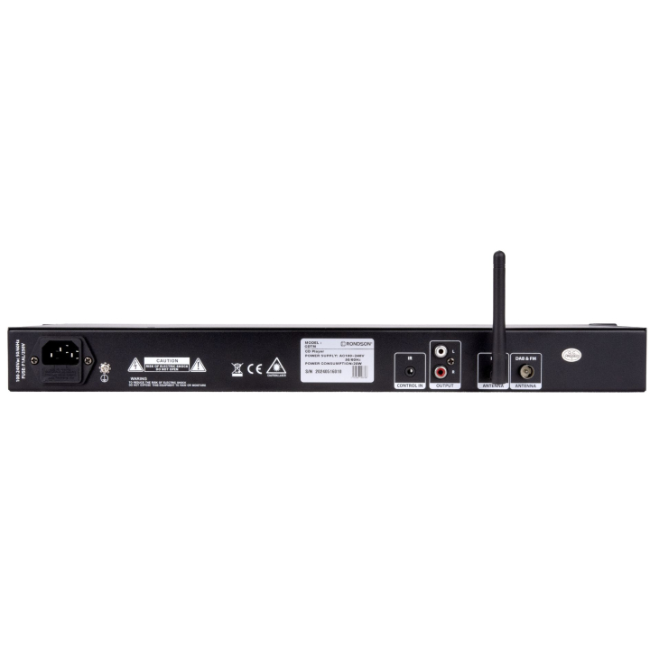 Tuner AM/FM / CD et MP3 avec interface USB/SD.