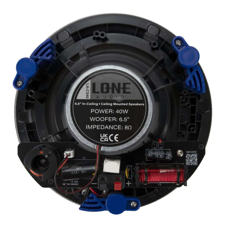 Pair of 80W ceiling speakers