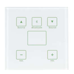 AMX 4B - Platine murale de sélection sources - Face avant