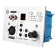 AMX-4 series wall-mounting stage for microphone input, audio sources and Bluetooth