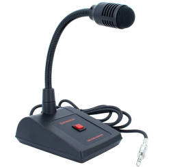 Microphone dynamique avec Jack stéréo symétrique.