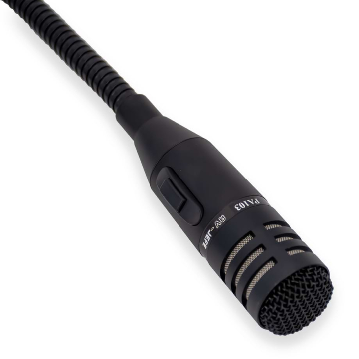 Pupitre microphone amplifié