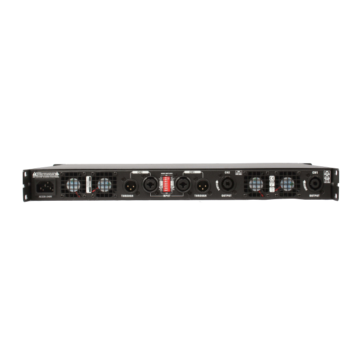 	Amplificateur de puissance 2 x 800W Class D - Face arrière