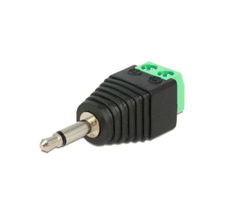 Conector - jack 3,5 mm mono - Salida +/- 2 terminales