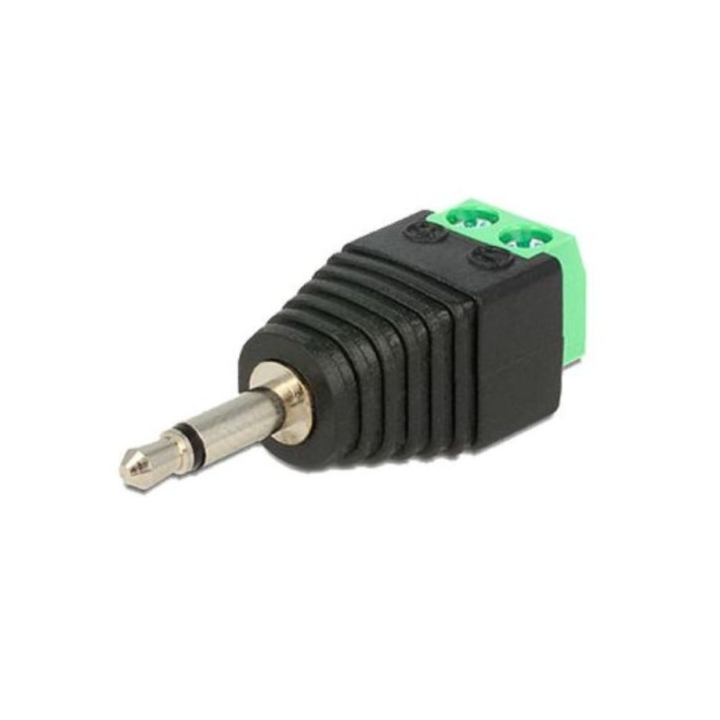 Connector - Jack 3.5 mm Mono - Output +/- 2 terminals