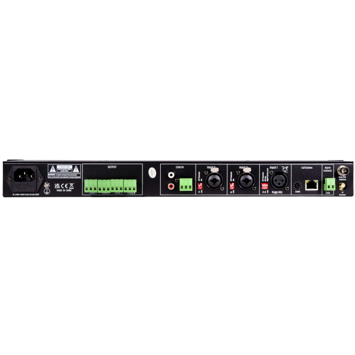 4 channel mixing preamplifier (4 inputs / 4 outputs)