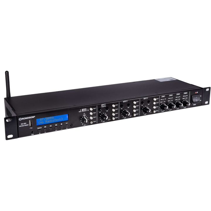 4 channel mixing preamplifier (4 inputs / 4 outputs)