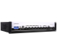 AM-500D - Amplificateur mélangeur multimédia 500W en 100V - Face avant coté