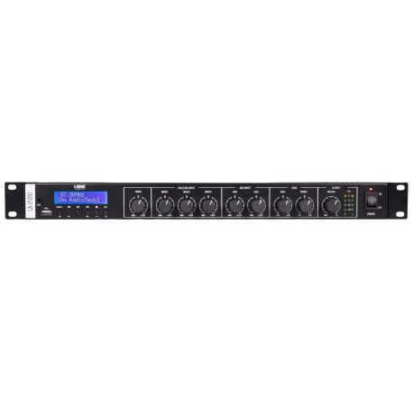 LA-2120D -Amplificateur mélangeur class D stéréo 2 x 120W - Face avant