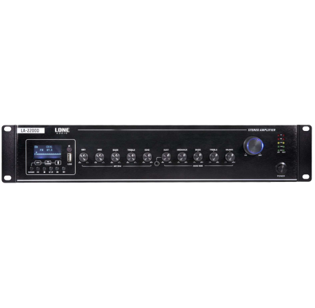 Amplificateur mélangeur class D stéréo 2 x 120W en 4 ohms