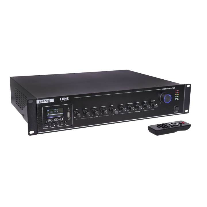 Amplificateur mélangeur class D stéréo 2 x 120W en 4 ohms