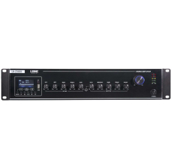 2 x 120W 4 ohm stereo class D mixing amplifier