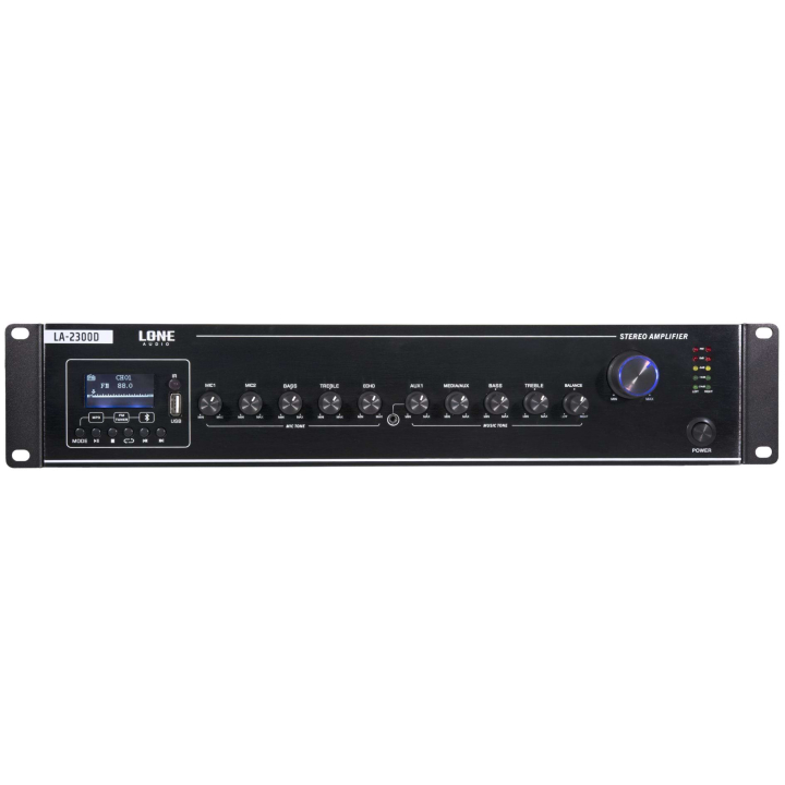 Amplificateur mélangeur class D stéréo 2 x 120W en 4 ohms